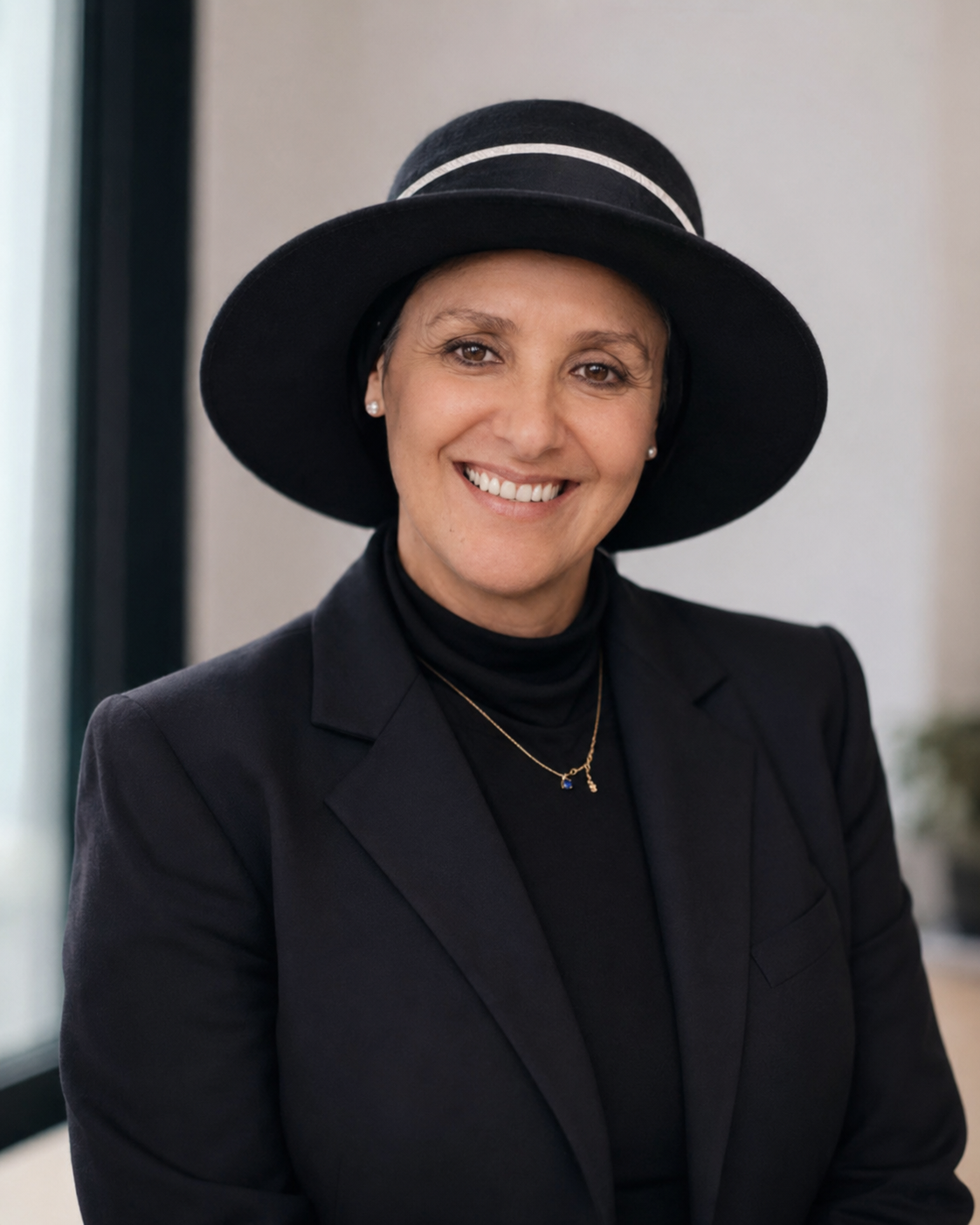 Portrait de Nadia Chaabane, assistante sociale